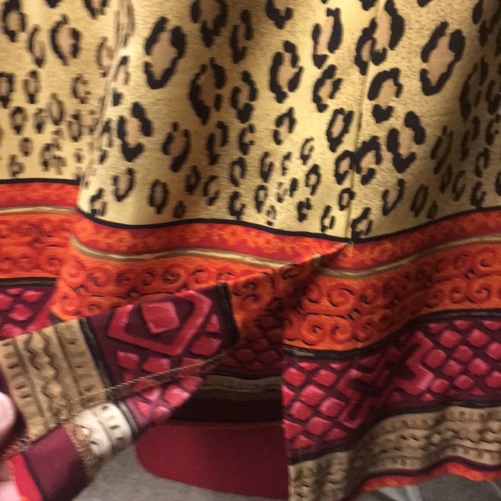 Leopard spotted sheath dress